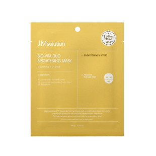 Маска для лица JM Solution Bio-Vita Duo Brightening Mask 1шт